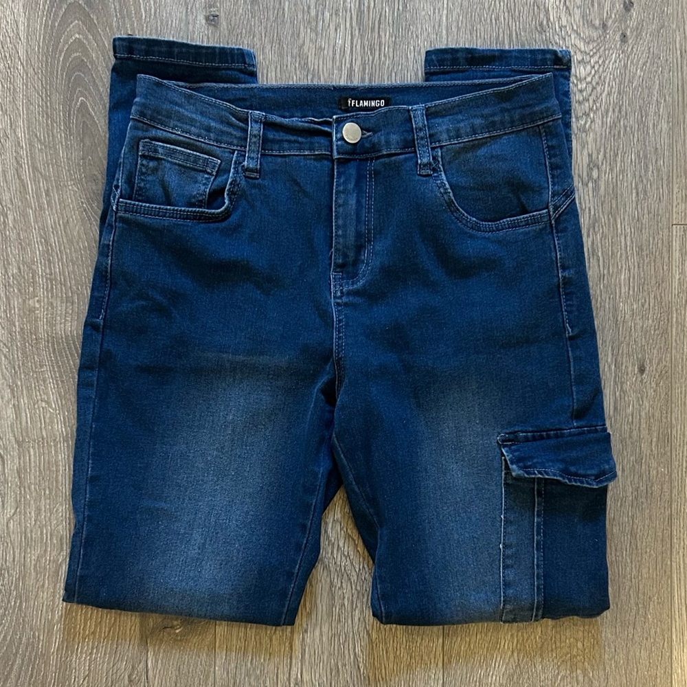 Skinny Cargo Jeans